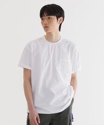 ソロナナイロンポケットTシャツホワイト