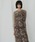 ANDRESD�i�A���h���X�h�j�́u�v���[�c�t�����g�t�����[�h���X/ pleated front flower dress�i�h���X�j�v�b�u���E��