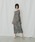 ANDRESD�i�A���h���X�h�j�́u�v���[�c�t�����g�t�����[�h���X/ pleated front flower dress�i�h���X�j�v�b�O���[��