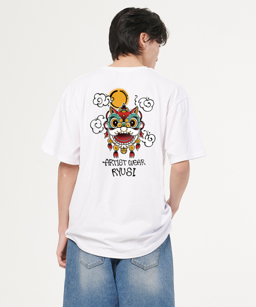 ARTISTWEAR（アーティストウェア）の「[ATW x RUYSI] ヘテ 半袖Tシャツ_WH（Tシャツ/カットソー・レディース・ホワイト・XX-LARGE/LARGE/MEDIUM/SMALL/X-LARGE/XXXX-LARGE）」の3枚目の写真