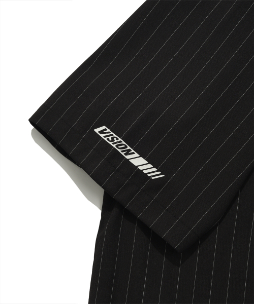 VISION STREET WEAR（ヴィジョンストリートウェア）の「VSW Stripe Open Collar Shirt Black（シャツ/ブラウス・レディース・その他・MEDIUM/LARGE/X-LARGE）」の10枚目の写真