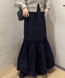 ヘムギャザーチノスカート