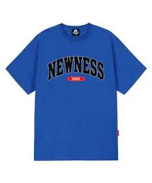 NEWNESS VARSITY LOGO Tシャツ - ブルー