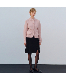 LENUEE（ルヌイ）の「Rory Slit Velvet Skirt -Black（スカート）」