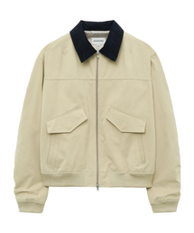 SPERONE（スペロネ）の「ディトロイトシャーリングボンバージャケット（アイボリー）（MA-1）」