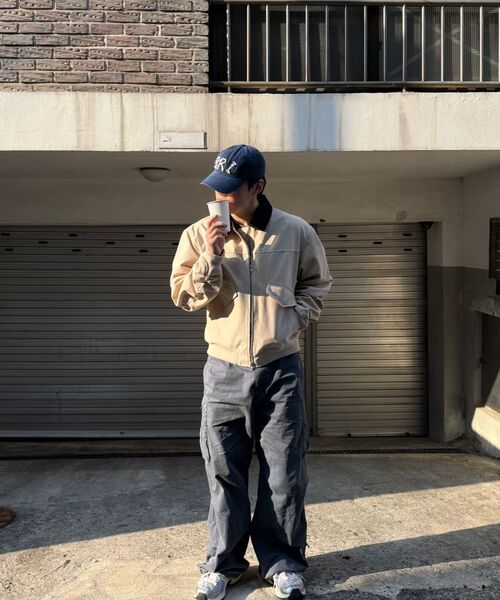 SPERONE（スペロネ）の「ディトロイトシャーリングボンバージャケット（アイボリー）（ブルゾン・メンズ・その他・MEDIUM/LARGE）」の7枚目の写真