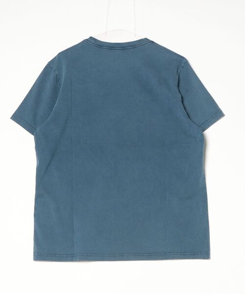 Nudie Jeans(ヌーディージーンズ)の「Nudie Jeans/ヌーディージーンズ Roy / プリントTシャツ / Blue(Tシャツ/カットソー・メンズ・ブルー・S/M/L/XL)」の2枚目の写真