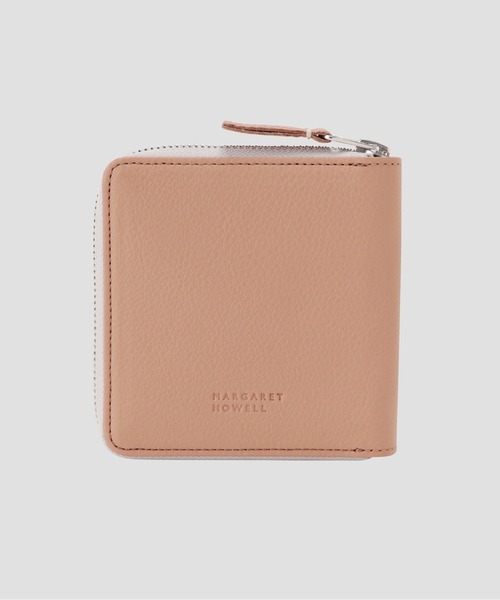 MARGARET HOWELL（マーガレットハウエル）の「SHRINK LEATHER（財布・レディース・ピンク/グレー系その他7・FREE）」の2枚目の写真