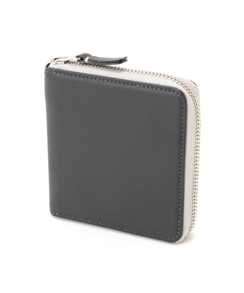 MARGARET HOWELL（マーガレットハウエル）の「SHRINK LEATHER（財布・レディース・ピンク/グレー系その他7・FREE）」の3枚目の写真