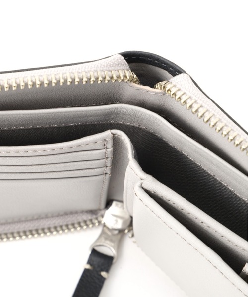 MARGARET HOWELL（マーガレットハウエル）の「SHRINK LEATHER（財布・レディース・ピンク/グレー系その他7・FREE）」の7枚目の写真