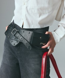 X-girl | STUDDED THICK BELT(ベルト)