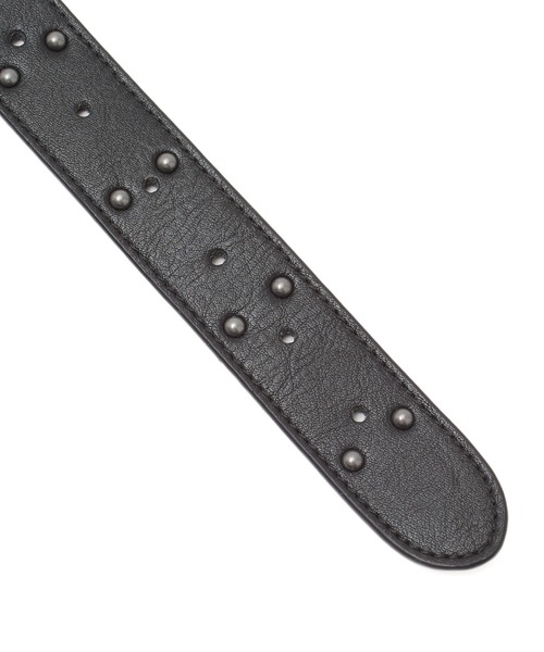 X-girl（エックスガール）の「STUDDED THICK BELT（ベルト・レディース・ブラウン/ブラック・ONE SIZE）」の21枚目の写真