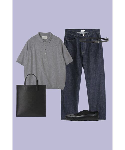 PROXY.L(プロキシエル)の「Square Tote Bag (Large/Black)(トートバッグ・レディース・その他・FREE)」の2枚目の写真