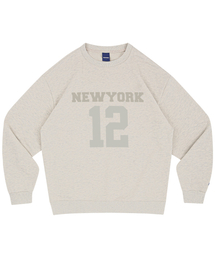 NEW YORK 12 SWEATSHIRTS (MELANGE IVORY)