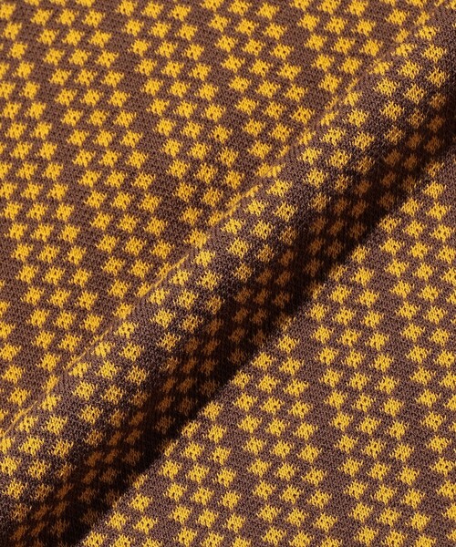 BEAMS PLUS(ビームスプラス)の「Half Zip Knit Polo(ポロシャツ・メンズ・ブラウン/ワイン/ネイビー・X-LARGE/LARGE/MEDIUM/SMALL)」の10枚目の写真