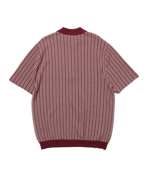 BEAMS PLUS(ビームスプラス)の「Half Zip Knit Polo(ポロシャツ・メンズ・ブラウン/ワイン/ネイビー・X-LARGE/LARGE/MEDIUM/SMALL)」の15枚目の写真