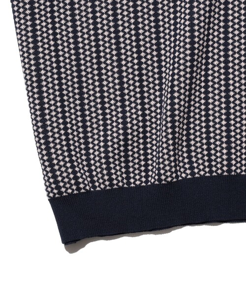 BEAMS PLUS(ビームスプラス)の「Half Zip Knit Polo(ポロシャツ・メンズ・ブラウン/ワイン/ネイビー・X-LARGE/LARGE/MEDIUM/SMALL)」の20枚目の写真