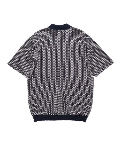 BEAMS PLUS(ビームスプラス)の「Half Zip Knit Polo(ポロシャツ・メンズ・ブラウン/ワイン/ネイビー・X-LARGE/LARGE/MEDIUM/SMALL)」の21枚目の写真