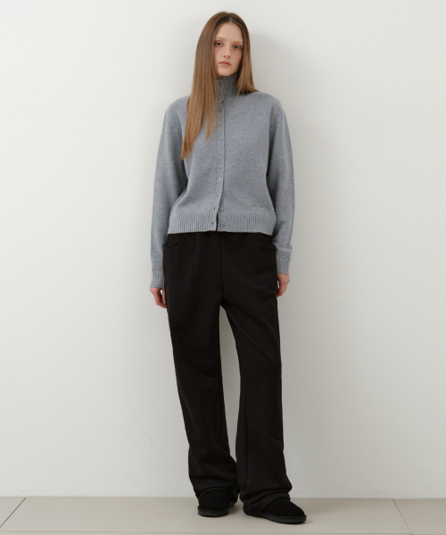 WEDNESDAYOASISFORWOMEN(ウェンズデー オアシス フォー ウーマン)の「ルネ ウールブレンド ニットカーディガン_GRAY(WC25-KN50)(カーディガン/ボレロ・レディース・ライトグレー・OS)」の3枚目の写真