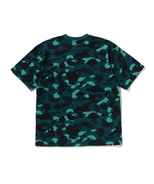 A BATHING APE(アベイシングエイプ)の「COLOR CAMO BAPE RELAXED FIT TEE(Tシャツ/カットソー・メンズ・グリーン/レッド・SMALL/XX-LARGE/MEDIUM/LARGE/X-LARGE)」の3枚目の写真