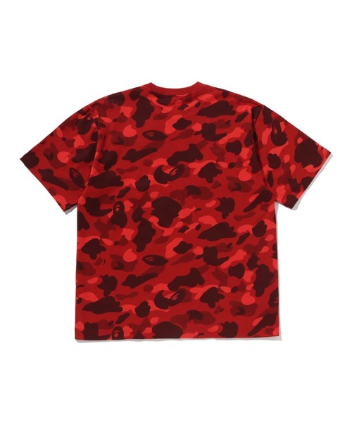 A BATHING APE(アベイシングエイプ)の「COLOR CAMO BAPE RELAXED FIT TEE(Tシャツ/カットソー・メンズ・グリーン/レッド・SMALL/XX-LARGE/MEDIUM/LARGE/X-LARGE)」の4枚目の写真