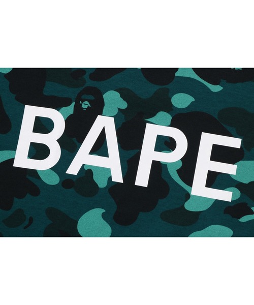 A BATHING APE(アベイシングエイプ)の「COLOR CAMO BAPE RELAXED FIT TEE(Tシャツ/カットソー・メンズ・グリーン/レッド・SMALL/XX-LARGE/MEDIUM/LARGE/X-LARGE)」の5枚目の写真