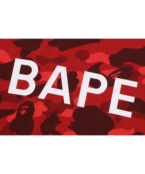 A BATHING APE(アベイシングエイプ)の「COLOR CAMO BAPE RELAXED FIT TEE(Tシャツ/カットソー・メンズ・グリーン/レッド・SMALL/XX-LARGE/MEDIUM/LARGE/X-LARGE)」の6枚目の写真