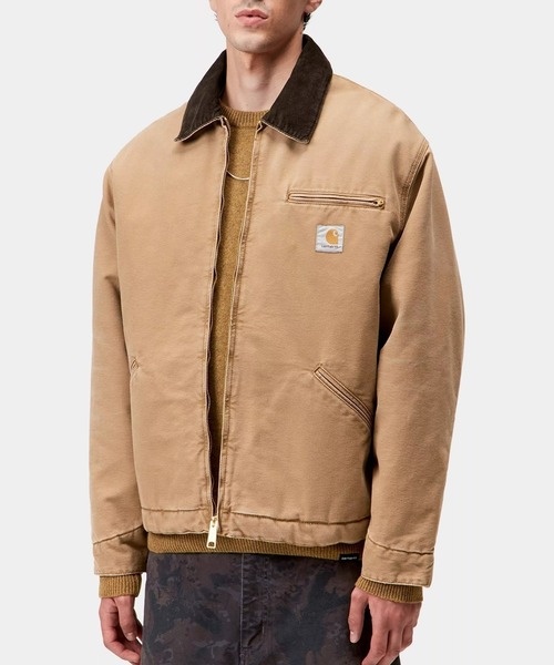 Carhartt WIP（カーハートダブリューアイピー）の「【Carhartt WIP】OG DETROIT JACKET I035614（ブルゾン・メンズ・ブラック/ダークブラウン/ネイビー/ライトブラウン・L/M/XL）」の18枚目の写真