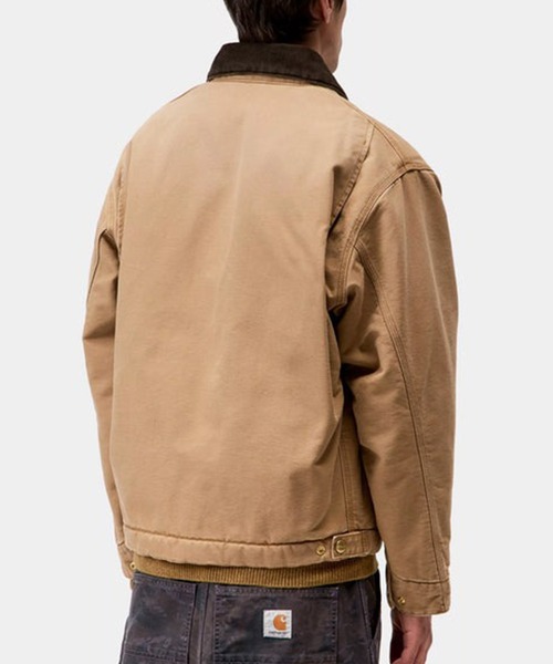 Carhartt WIP（カーハートダブリューアイピー）の「【Carhartt WIP】OG DETROIT JACKET I035614（ブルゾン・メンズ・ブラック/ダークブラウン/ネイビー/ライトブラウン・L/M/XL）」の17枚目の写真