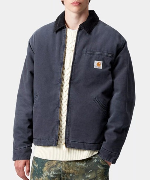 Carhartt WIP（カーハートダブリューアイピー）の「【Carhartt WIP】OG DETROIT JACKET I035614（ブルゾン・メンズ・ブラック/ダークブラウン/ネイビー/ライトブラウン・L/M/XL）」の12枚目の写真