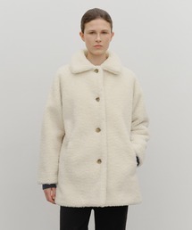 MARITHE + FRANCOIS GIRBAUD（マリテフランソワジルボー）の「W MID SHEERING FUR COAT（ブルゾン）」