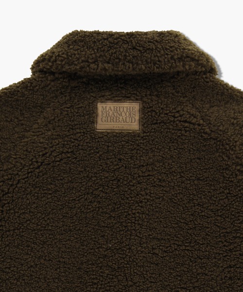 MARITHE + FRANCOIS GIRBAUD(マリテフランソワジルボー)の「W MID SHEERING FUR COAT(ブルゾン・レディース・ダークブラウン/アイボリー・MEDIUM/SMALL)」の10枚目の写真