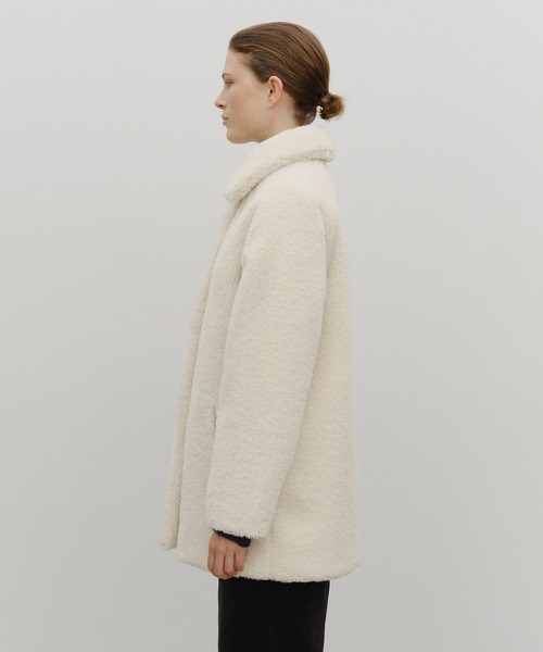 MARITHE + FRANCOIS GIRBAUD(マリテフランソワジルボー)の「W MID SHEERING FUR COAT(ブルゾン・レディース・ダークブラウン/アイボリー・MEDIUM/SMALL)」の13枚目の写真