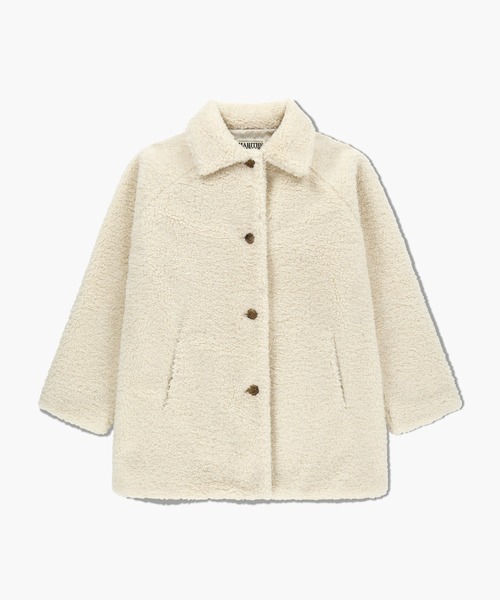 MARITHE + FRANCOIS GIRBAUD(マリテフランソワジルボー)の「W MID SHEERING FUR COAT(ブルゾン・レディース・ダークブラウン/アイボリー・MEDIUM/SMALL)」の16枚目の写真