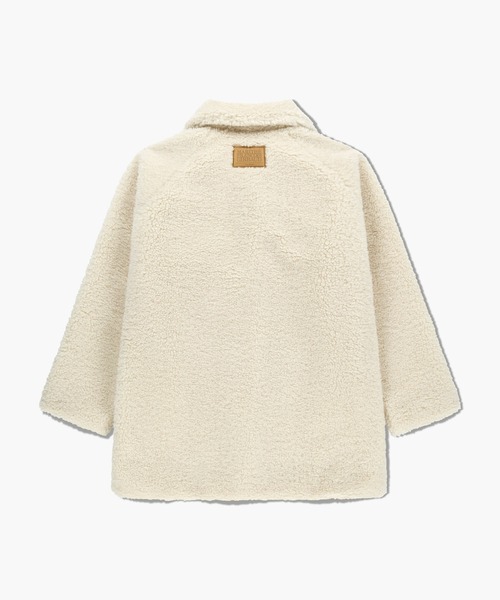 MARITHE + FRANCOIS GIRBAUD(マリテフランソワジルボー)の「W MID SHEERING FUR COAT(ブルゾン・レディース・ダークブラウン/アイボリー・MEDIUM/SMALL)」の17枚目の写真