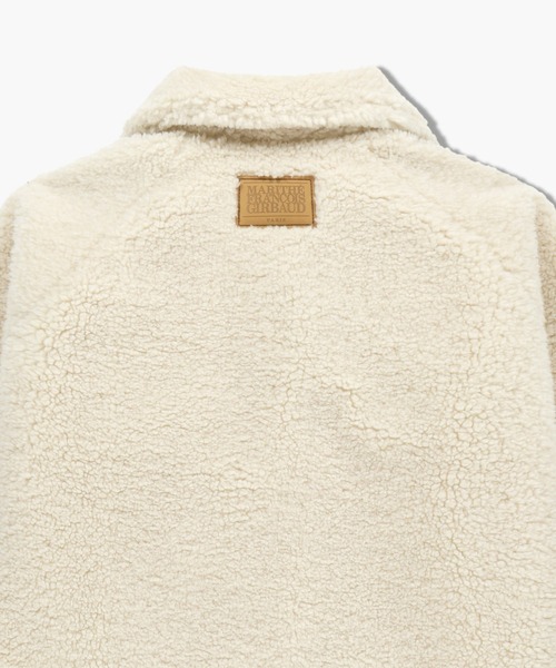 MARITHE + FRANCOIS GIRBAUD(マリテフランソワジルボー)の「W MID SHEERING FUR COAT(ブルゾン・レディース・ダークブラウン/アイボリー・MEDIUM/SMALL)」の19枚目の写真