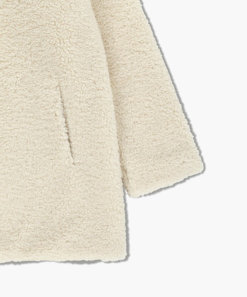 MARITHE + FRANCOIS GIRBAUD(マリテフランソワジルボー)の「W MID SHEERING FUR COAT(ブルゾン・レディース・ダークブラウン/アイボリー・MEDIUM/SMALL)」の20枚目の写真