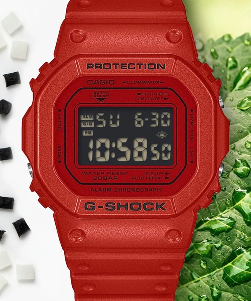 G-SHOCK（ジーショック）の「G-SHOCK/ジーショック 腕時計 "Iconic Styles" DW-5600RRB-4JF（デジタル腕時計・メンズ・レッド・FREE）」の3枚目の写真