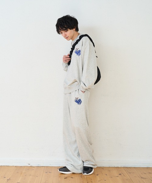 kaoyorinakami（カオヨリナカミ）の「rabbit sweat / ラビットスウェット（スウェット・メンズ・ブラック/グレー・SMALL/MEDIUM/LARGE/X-LARGE）」の11枚目の写真