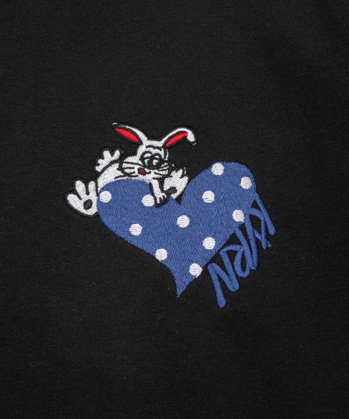kaoyorinakami（カオヨリナカミ）の「rabbit sweat / ラビットスウェット（スウェット・メンズ・ブラック/グレー・SMALL/MEDIUM/LARGE/X-LARGE）」の16枚目の写真