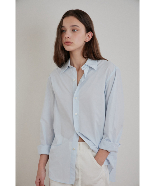MAGNET ARCHIVE(マグネット アーカイブ)の「Powder Basic Shirts (Sky)(シャツ/ブラウス・レディース・その他・FREE)」の4枚目の写真