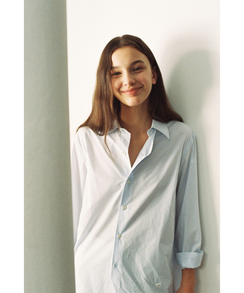 MAGNET ARCHIVE(マグネット アーカイブ)の「Powder Basic Shirts (Sky)(シャツ/ブラウス・レディース・その他・FREE)」の5枚目の写真