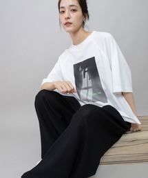 Munich | コットンジャージフォトプリントTシャツ(Tシャツ/カットソー)