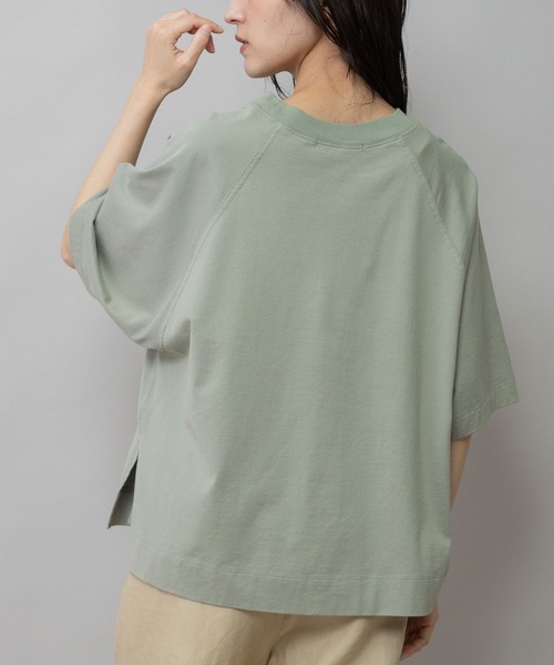 Munich（ミューニック）の「コットンジャージフォトプリントTシャツ（Tシャツ/カットソー・レディース・ホワイト/アイボリー・FREE）」の5枚目の写真