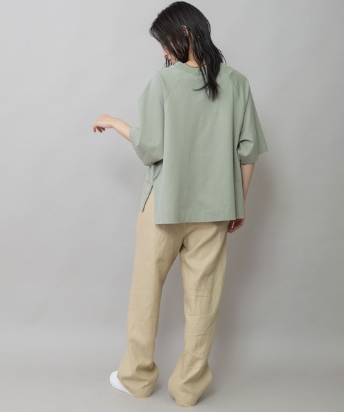 Munich（ミューニック）の「コットンジャージフォトプリントTシャツ（Tシャツ/カットソー・レディース・ホワイト/アイボリー・FREE）」の6枚目の写真