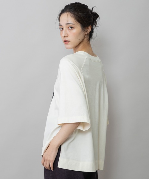 Munich（ミューニック）の「コットンジャージフォトプリントTシャツ（Tシャツ/カットソー・レディース・ホワイト/アイボリー・FREE）」の10枚目の写真