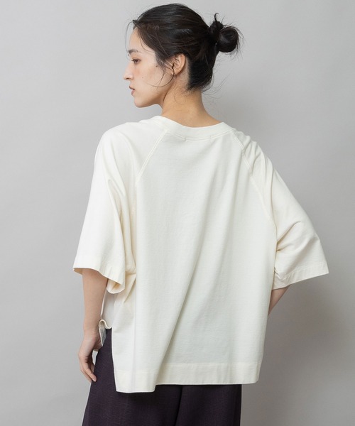 Munich（ミューニック）の「コットンジャージフォトプリントTシャツ（Tシャツ/カットソー・レディース・ホワイト/アイボリー・FREE）」の11枚目の写真