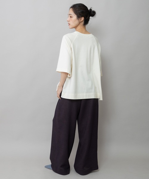 Munich（ミューニック）の「コットンジャージフォトプリントTシャツ（Tシャツ/カットソー・レディース・ホワイト/アイボリー・FREE）」の12枚目の写真