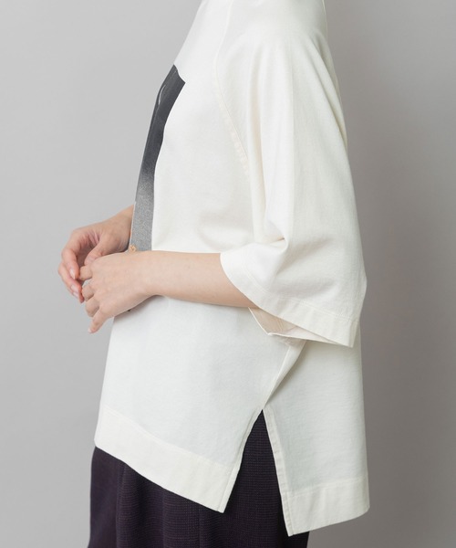 Munich（ミューニック）の「コットンジャージフォトプリントTシャツ（Tシャツ/カットソー・レディース・ホワイト/アイボリー・FREE）」の18枚目の写真