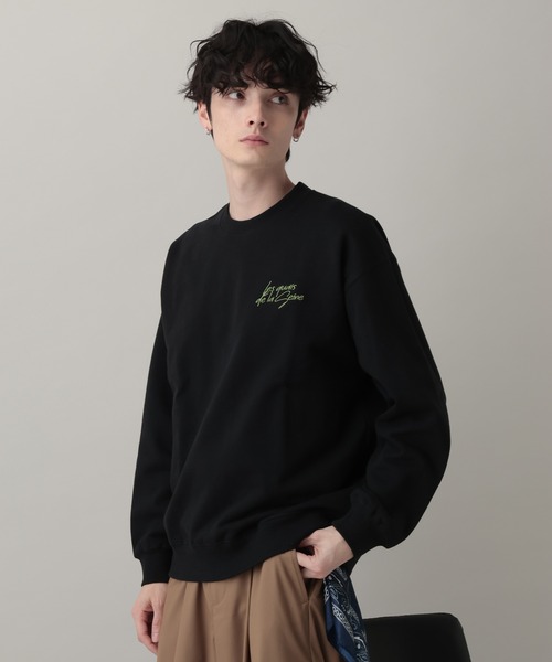 RAGEBLUE(レイジブルー)の「Souvenir Print Sweat Shirts / スーベニアプリントスウェット(スウェット・メンズ・ブラック/ホワイト/グリーン・LARGE/MEDIUM)」の15枚目の写真